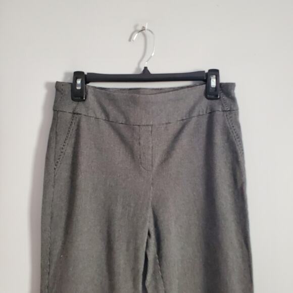 Hilary Radley Gray Elastic Waist Pull-up Pants Size M - Picture 3 of 8
